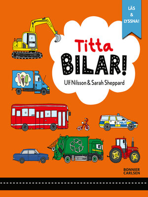 cover image of Titta bilar! (e-bok + ljud)